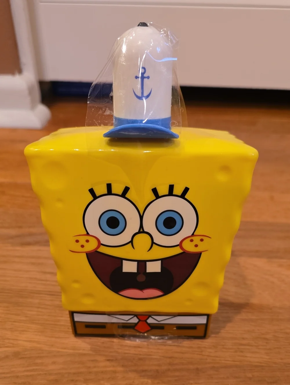 SpongeBob SquarePants Yellow Kids Body Wash Bottle 20 Oz. REUSEABLE